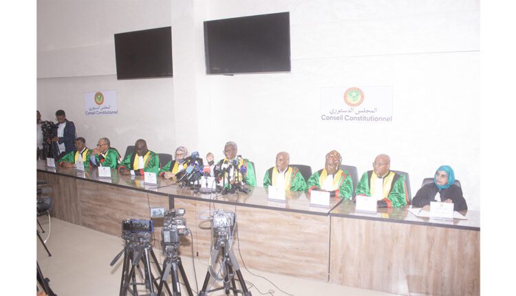 Le Conseil constitutionnel proclame les résultats définitifs de l’élection présidentielle 2024