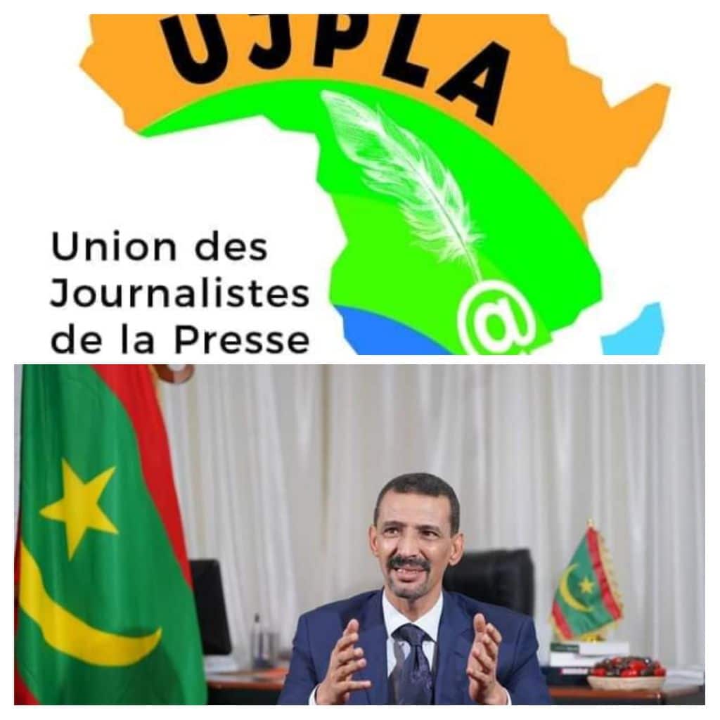 Les chaleureuses et confraternelles félicitations de L’UJPLA à, Dr Houcein Ould Meddou nommé ministre de la Communication