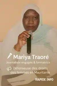 Mariya Traoré : Enseignante, journaliste et militante pour les droits des femmes